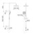 Luna Rail Shower Multifunction with Overhead Black 90383BL4E