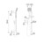 Luna Rail Shower Multifunction Brushed Brass 90384BB4F