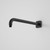 Luna Right Angle Shower Arm Black 90390BL