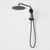 Urbane II Compact Twin Shower Matte Black 99632B3A