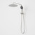 Urbane II Compact Twin Shower Brushed Nickel 99632BN3A