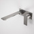 Urbane II 220mm Wall Basin/Bath Mixer Rectangular Cover Plate Gunmetal 99642GM6A