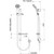 Futura Rail Shower With Slide Chrome FU2011CP