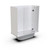 Pacific Shower Over Bath 1525 x 740 x 405mm 3-Sided Flat Wall Hinge Door 0B61003F