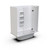 Pacific Shower Over Bath 1525 x 740 x 405mm 3-Sided Moulded Wall Hinge Door 0B61003M