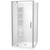 Millennium Shower 1000mm Square 2-Sided Moulded Wall Centre Waste Satin 1ML2S11SMC1X
