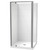 Sierra 1000mm Square Shower For Tiled Walls 2-Sided Centre Waste Satin 1SI2S11STL1X
