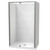 Sierra 1200 x 900mm Rectangle Shower For Tiled Walls 3-Sided 1200mm Pivot Door Satin 1SI2S929TL2X