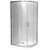 Cezanne Rounded Shower For Tile 900 x 900mm 2-Sided Sliding Door Corner Waste Bright 1CZ2B99RTLRC