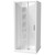 Cezanne Shower Square 900mm 3-Sided Moulded LH Corner Sliding Door Corner Waste White 1CZ2W999ML9C