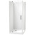 Millennium Shower 900mm Square 2-Sided Flat Wall Corner Waste White 1ML2W99SFL9C