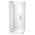 Millennium 900mm Square Shower For Tiled Walls 3-Sided Corner Waste White 1ML2W99STL9C