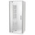 Millennium Shower 900mm Square 3-Sided Moulded Left Wall Corner Waste Satin 1ML2S999ML9C