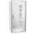 Millennium Shower 900mm Square 3-Sided Moulded Right Wall Corner Waste Satin 1ML2S999MR9C