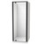 Sierra 900 x 760mm Rectangle Shower For Tiled Walls 3-Sided 760mm Pivot Door Black 1SI2K979TL7X