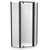 Sierra 900mm Angled Shower for Tiled Walls 2-Sided Black 1SI2K99CTL9X