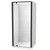 Sierra 900mm Square Shower For Tiled Walls 3-Sided Corner Waste Black 1SI2K999TL9C