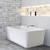 Varo Back to Wall Bath 1520 x 740 x 530mm Right Hand to Wall With Upstand 0154000004U