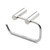Genesis Toilet Roll Holder 155 x 110mm Polished Stainless Steel GTRN