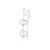 Brayden Hanging Basket 250 x 690mm 2 Tier Corner Chrome BBHC