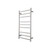 Genesis Towel Warmer 600 x 1025mm 9-Rung Polished Stainless Steel WG1025