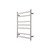 Genesis Towel Warmer 600 x 825mm 7-Rung ESP Polished Stainless Steel WGE825