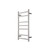 Genesis Towel Warmer 450 x 825mm 7-Rung ESP Slimline Polished Stainless Steel WGE825S