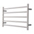Genesis Towel Warmer 850 x 510mm 5-Rung Extended ESP Polished Stainless Steel WGE510E