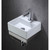 Studio 1 Basin Set 330 x 290 x 230mm Wall-Mounted White STWBCS