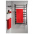 Genesis Nero Towel Warmer 600 x 1025mm 9-Rung Black WG1025N