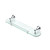 Carlton Shelf 600 x 137 x 80mm Glass Chrome CAGS