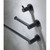 Centro Nero Towel Rail 645 x 42mm Black YCTR600N