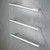 Heiko Towel Warmer 690 x 45mm Single Polished Stainless Steel WHS690
