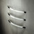 Strata Studio 1 Towel Warmer 700 x 40mm Curved Single Polished Stainless Steel WSSC700