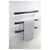 Heiko Noir Towel Warmer 690 x 45mm Single Black WHS690N