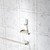 Podium Towel Rail 600 x 30mm Brushed Nickel POTR600BN