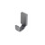 Podium Robe Hook Podium 30 x 75mm Gunmetal PORHGM