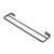 Podium Towel Rail 600 x 30mm Gunmetal PODTR600GM