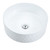 Radial Basin 355 x 355mm Textured Countertop White 362102T1