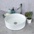 Radial Basin 355 x 355mm Textured Countertop White 362102T1