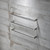 Strata Genesis Towel Warmer 632 x 32mm Single Brushed Stainless Steel WGS632B