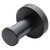 Aura Noir Robe Hook 40 x 40mm Black AURHN