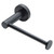 Aura Noir Toilet Roll Holder 150 x 40mm Black AUTRNN