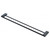 Teka Noir Towel Rail 800 x 20mm Black TEDTR800N