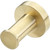 Aura Robe Hook Brushed Brass AURHBB