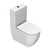 Sfera Back to Wall Toilet Suite Matt White/Black Button MPSFRSL.BM.BL