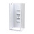 Eclipse Shower Enclosure 900mm Square 2-Sided Moulded Wall White 1EC2W99SMS9X