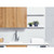 Laundry Wall Hung Floating Shelf White 600 x 25 x 150mm S60