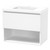 Luna Vanity 750mm 1-Drawer Open Ultra Gloss White 5LUN075DO02
