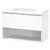 Luna Vanity 900mm 1-Drawer Open Ultra Gloss White 5LUN090DO02